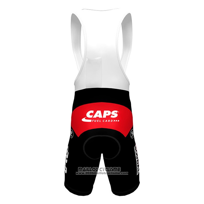 2022 Gilet Coupe Vent Lotto Soudal Rouge Manches Courtes et Cuissard